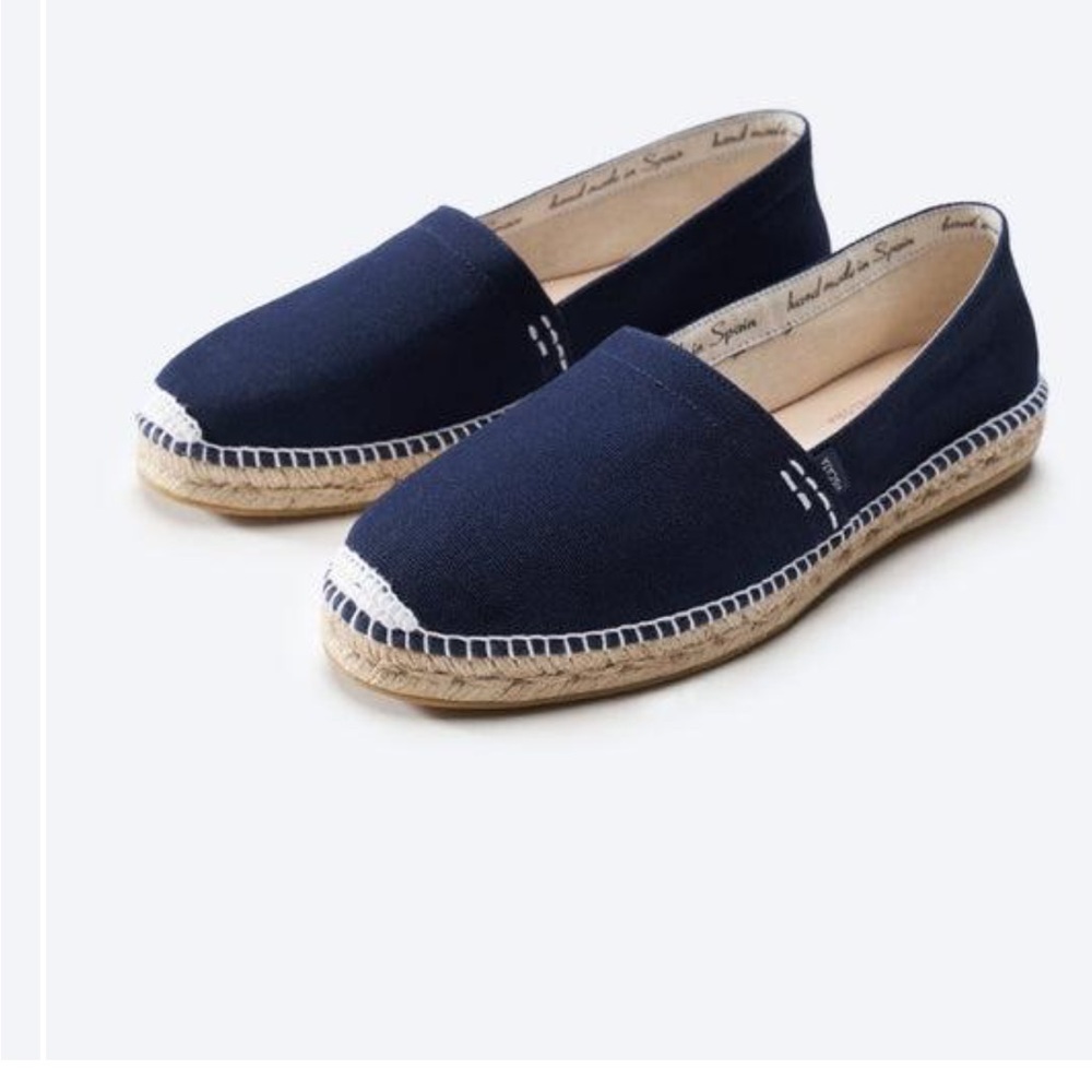 Viscata Begur Canvas Men’s Navy Espadrilles